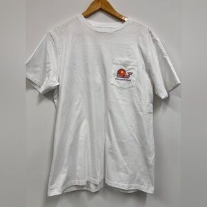 NWOT Vineyard Vines White Clemson Unisex T-Shirt